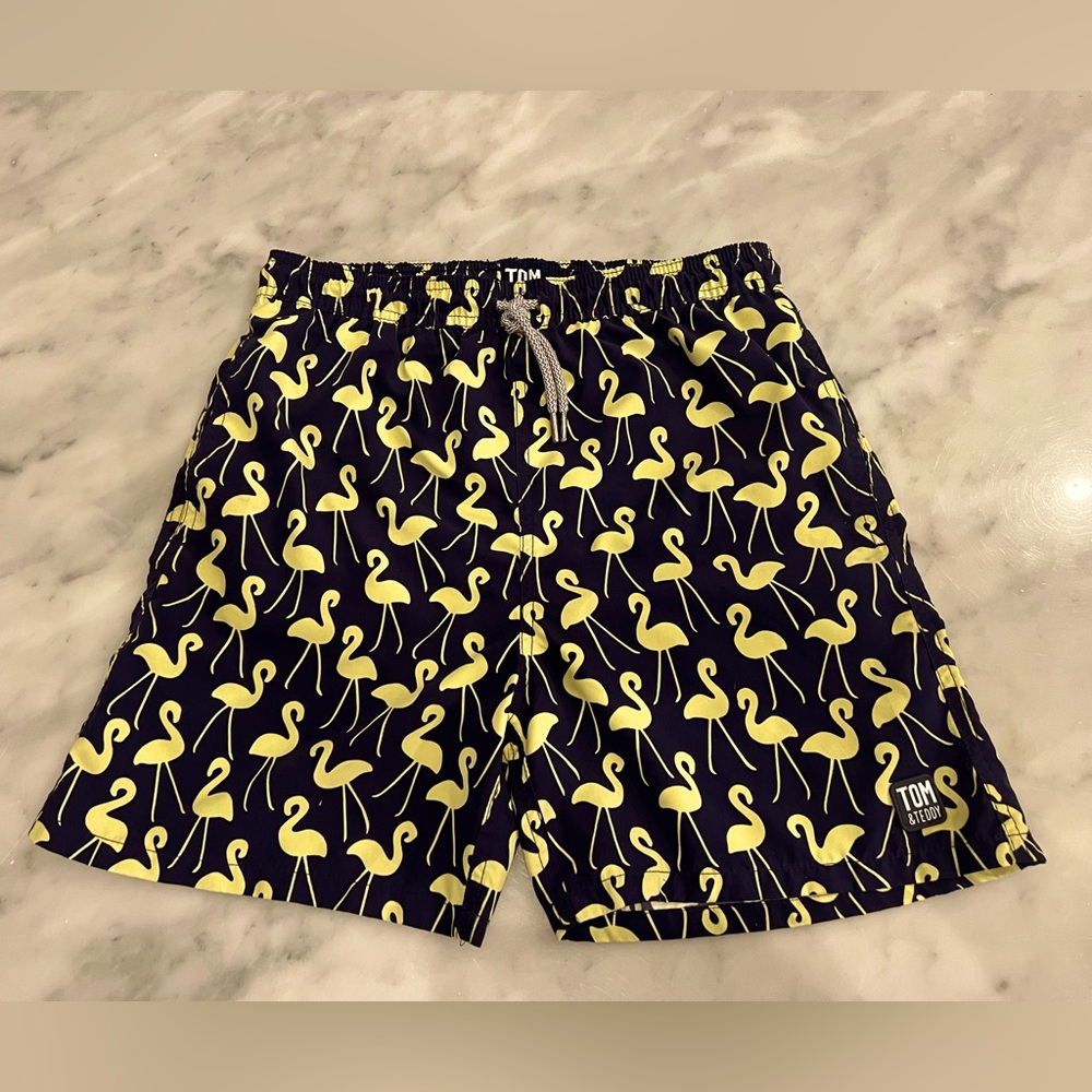 Tom and Teddy swim trunks, youth size 11-12
